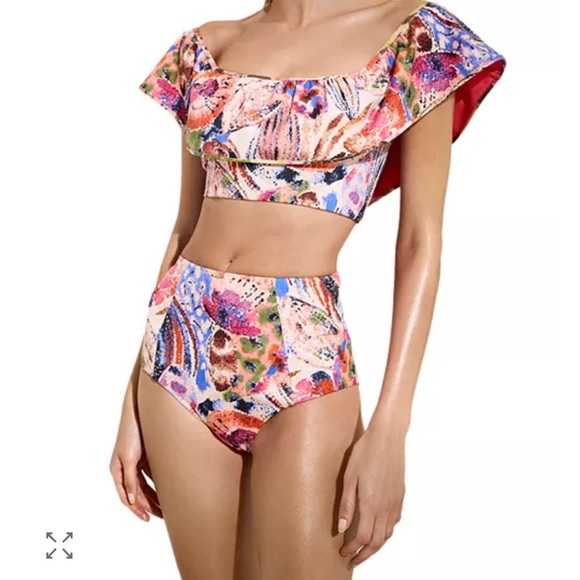 Marie Oliver Emily Ruffle Bikini Set - Picture 5 of 5